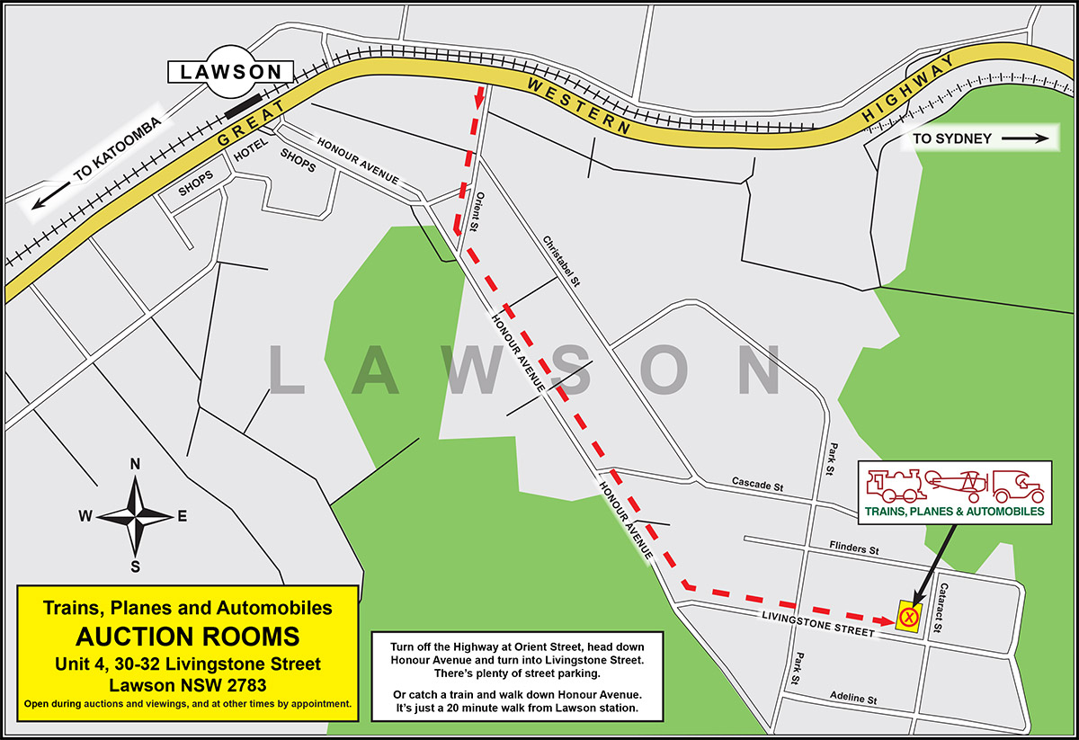 Auction Rooms Map